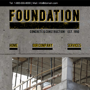 Foundation Concrete